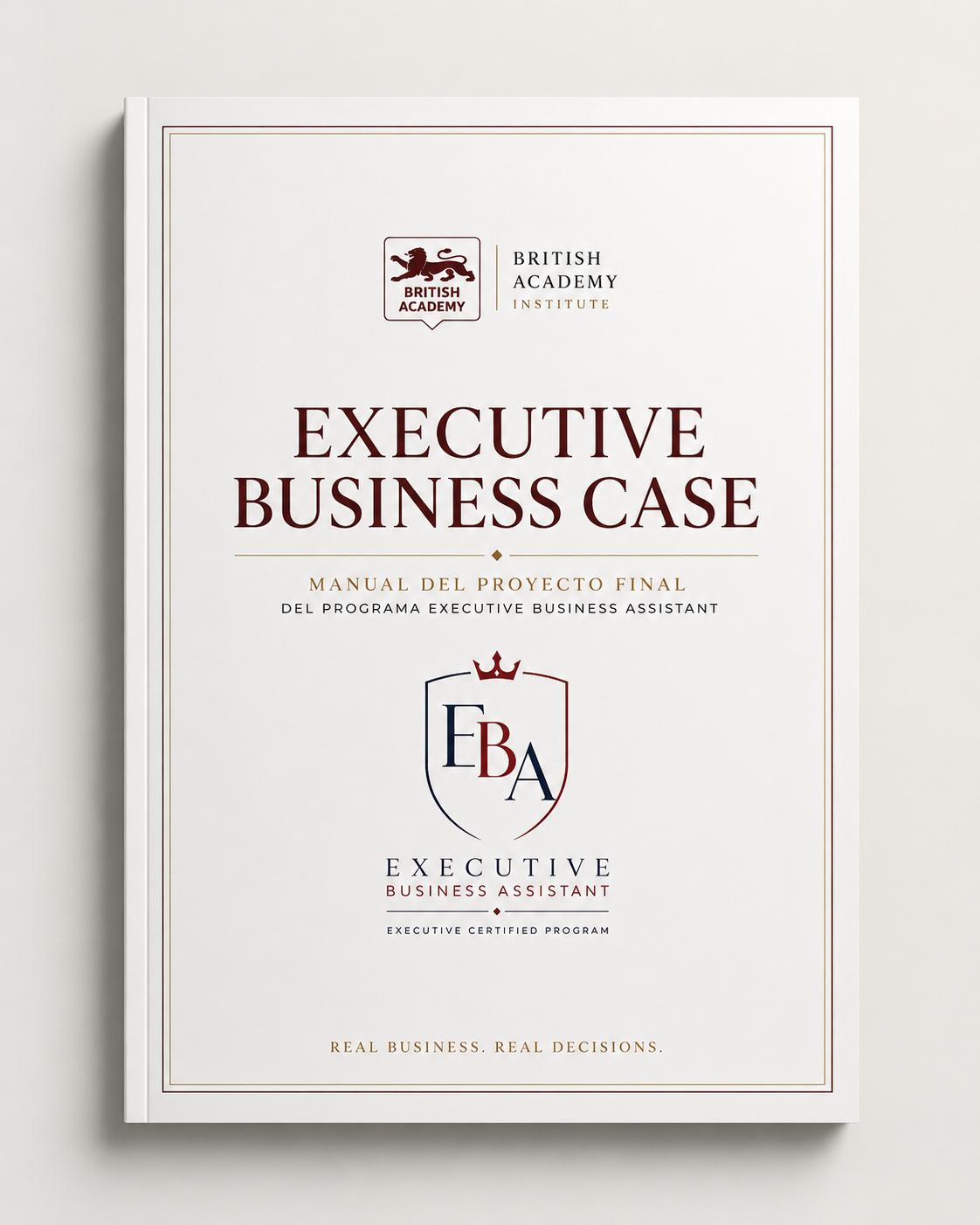 British Executive Business Case — Manual del proyecto final